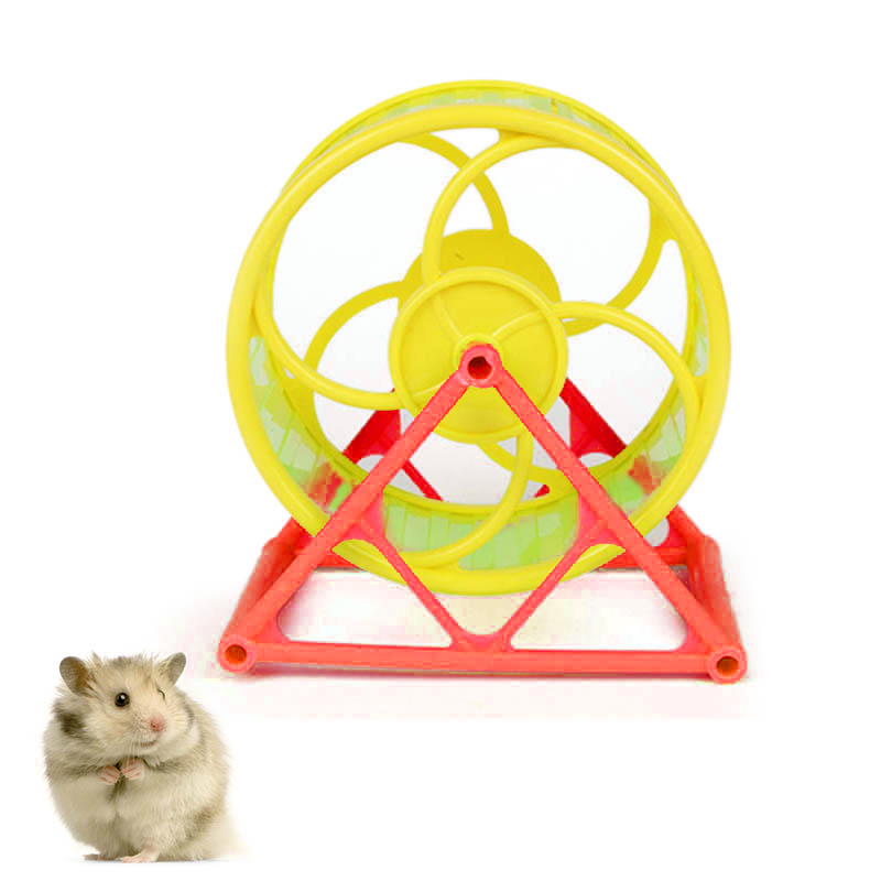 Silent Plastic Working Wheel Train Toy for Hamsters and Small Pets – Hamster Equipment